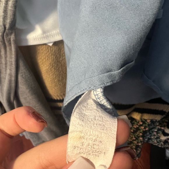 blue shirt - m boutique size medium - Picture 3 of 3